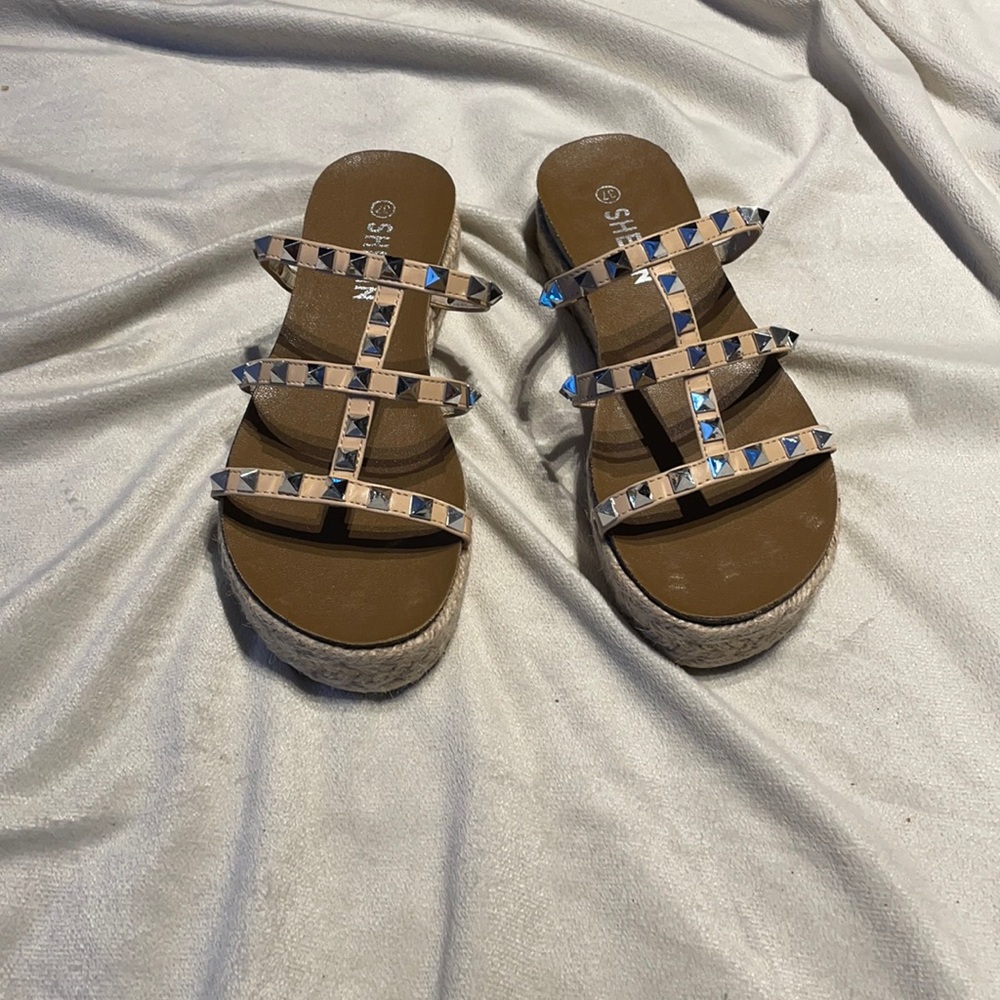 Studded espadrilles